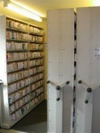 Lloyd George Notes Roller Shelving
