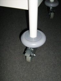 Medical Records Filing Trolley with Buffers
