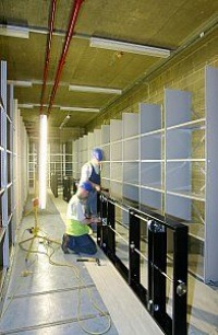 Dismantling Existing Medical Records Mobiles and Shelving