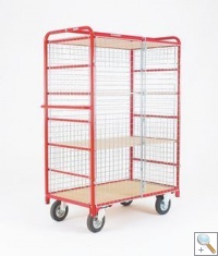 Medical Records Secure Large Trolley