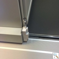 Retro Fitting of Security Lock for Existing Mobile Shelving