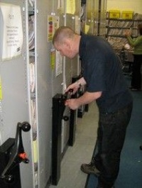 Medical Records Mobile Shelving Servicing and Repairs